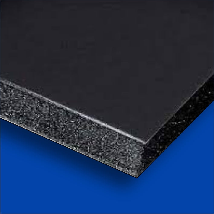 Black Gator Board - 3/16 Thickness - Multiple Sizes - 10 Pieces - 10 pc  Multi Pack - Rigid Foam Backing Board (12 x 18)