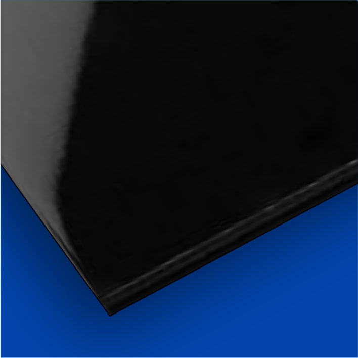 White or Black Plexiglass Sheets – Clearly Plastic - Cut To Size Plastics